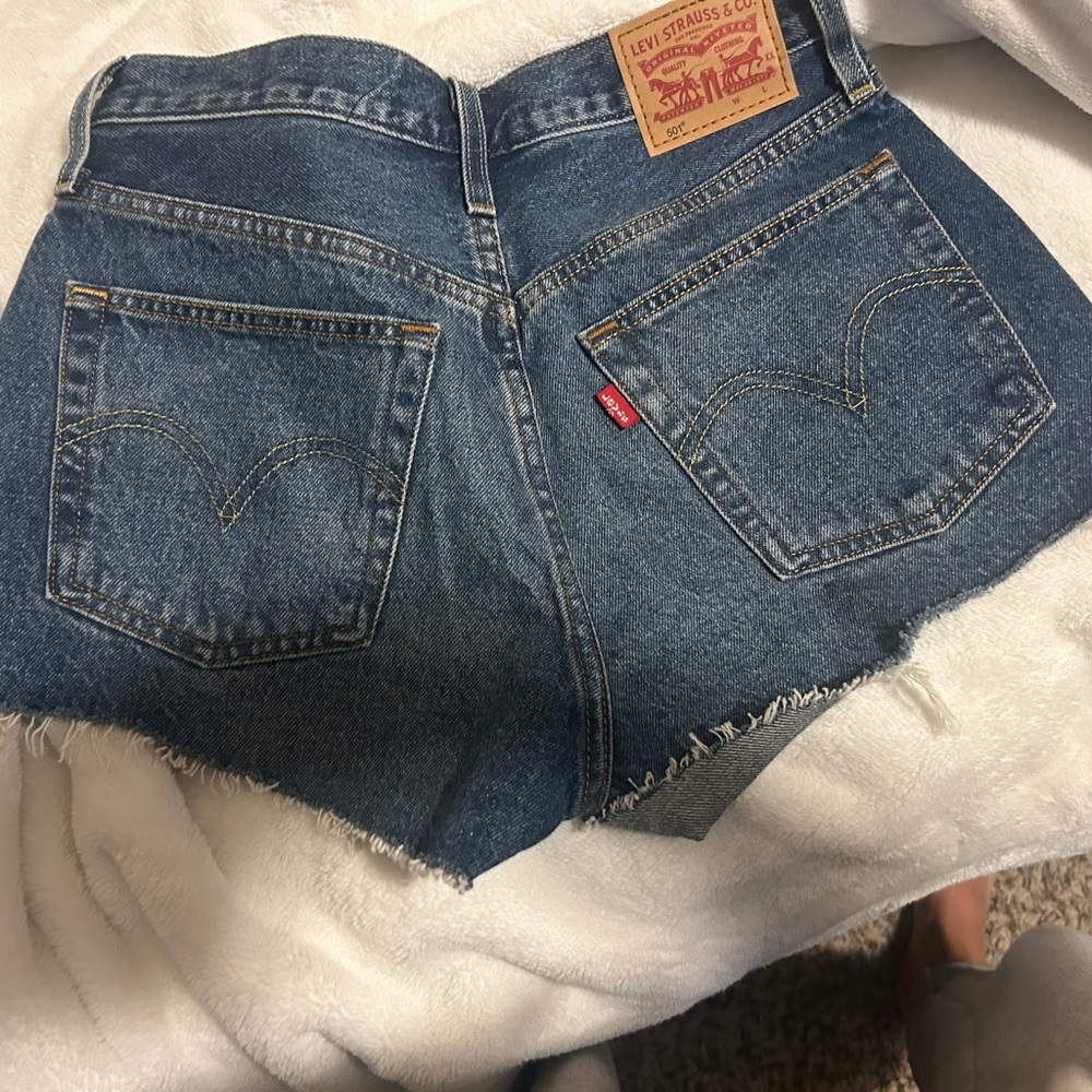 Levi's Women's Classic Blue Jean Shorts